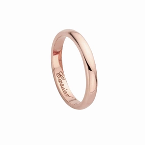 Clogau Windsor 9ct Rose Gold 3mm Wedding Ring D