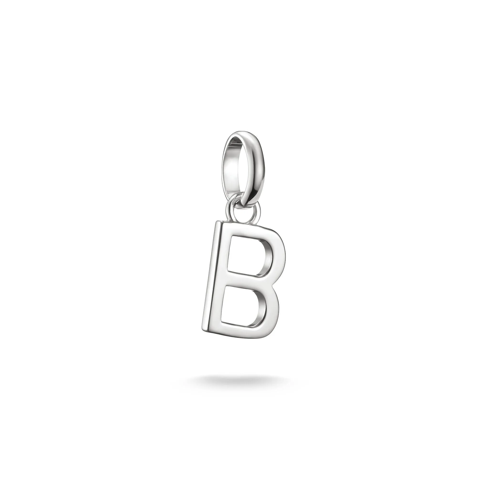 Connect Charm letter B Silver