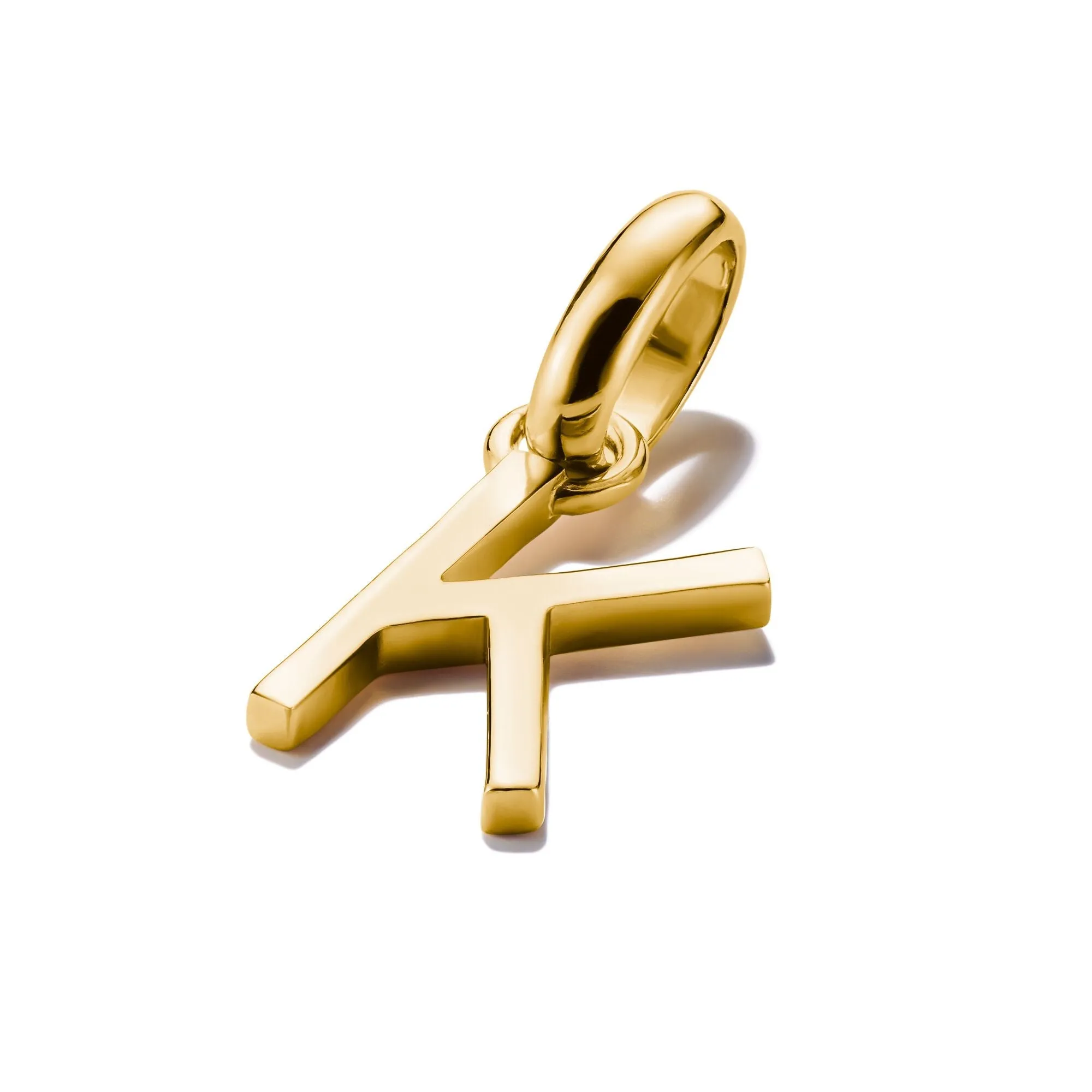 Connect Charm letter K Gold