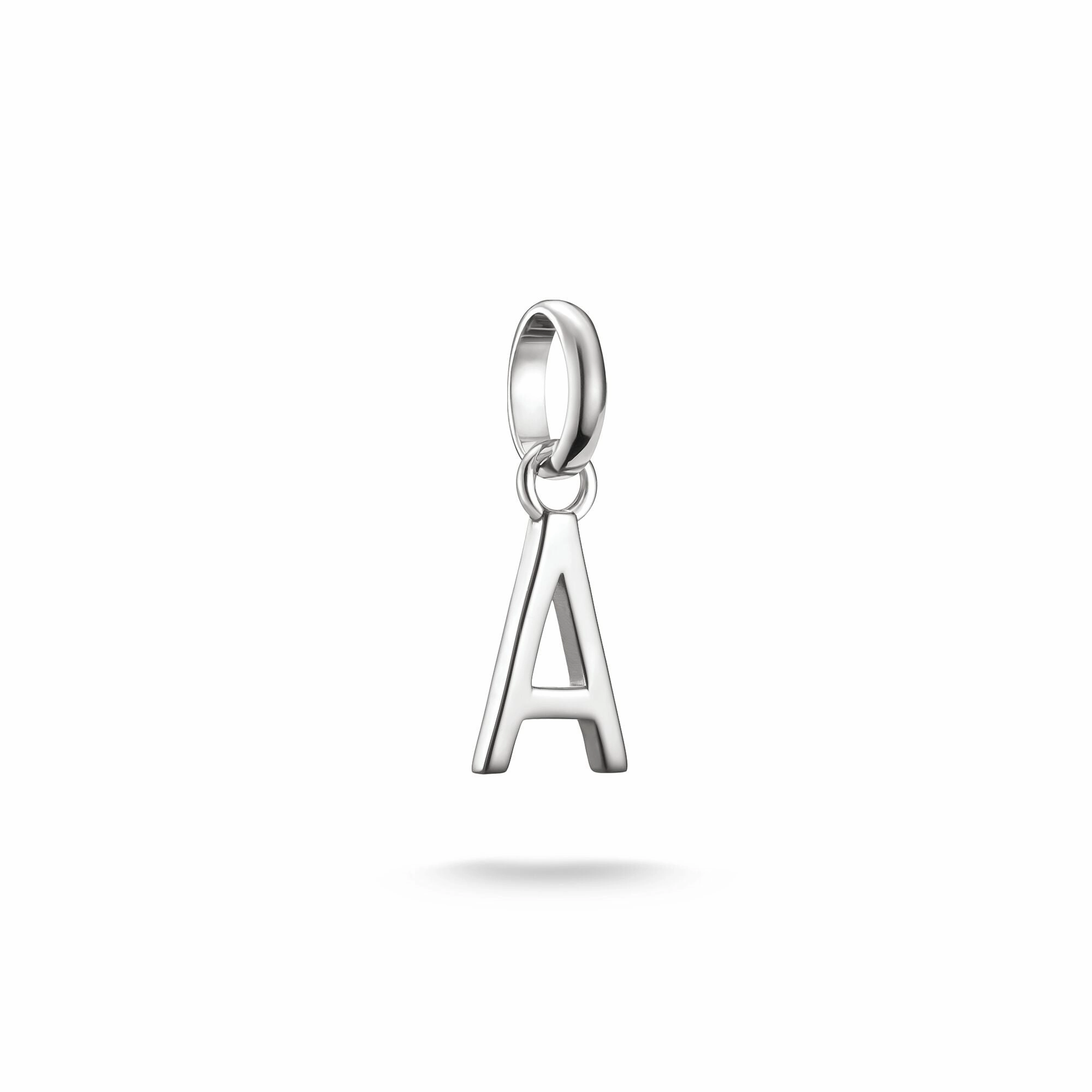 Connect Charm letter A Silver