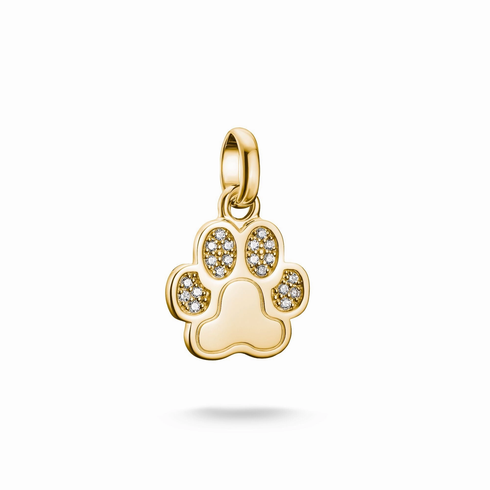 Connect Charm paw Gold
