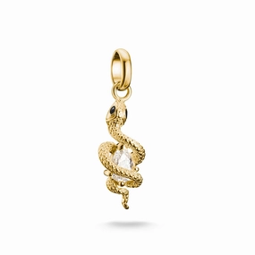 Connect Charm snake Gold