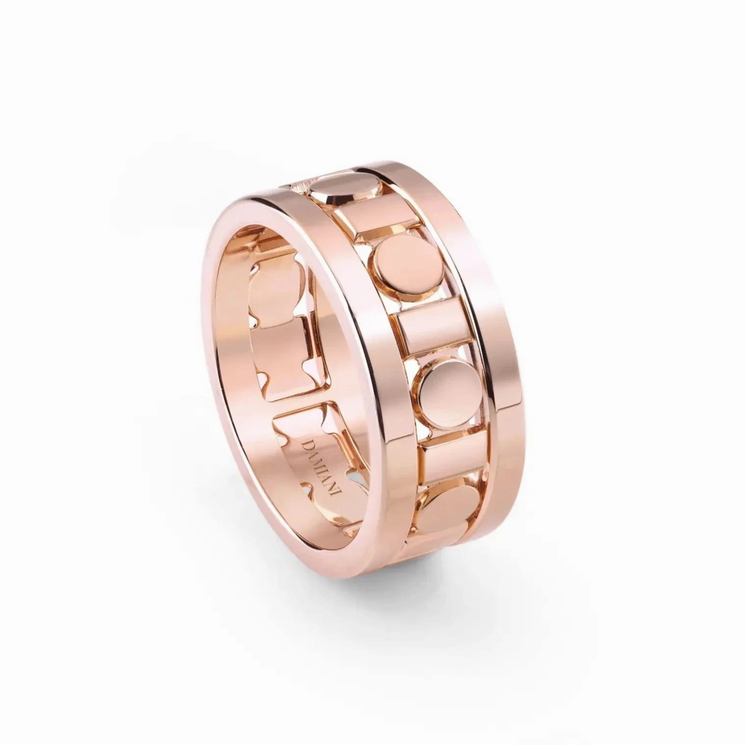 Damiani Belle Epoque Reel 18ct Rose Gold Ring