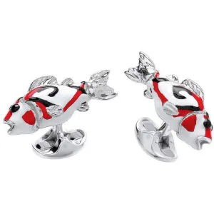 Deakin & Francis Cufflinks Koi Carp
