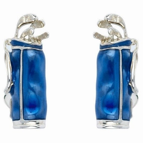 Deakin & Francis Cufflinks Blue Golf Bag