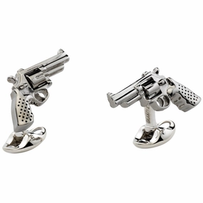 Deakin & Francis Cufflinks Revolver Gun