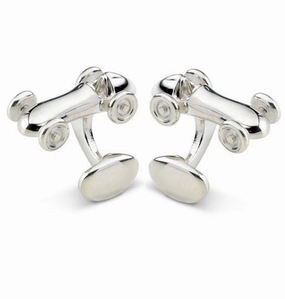 Deakin & Francis Cufflinks Sterling Silver Vintage Racing Car
