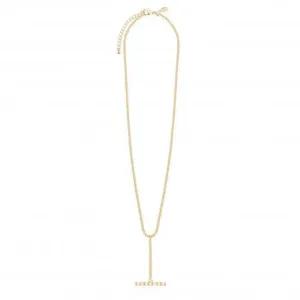 Demi Gold Pave Bar Drop 46cm   5cm Extender Necklace 4457