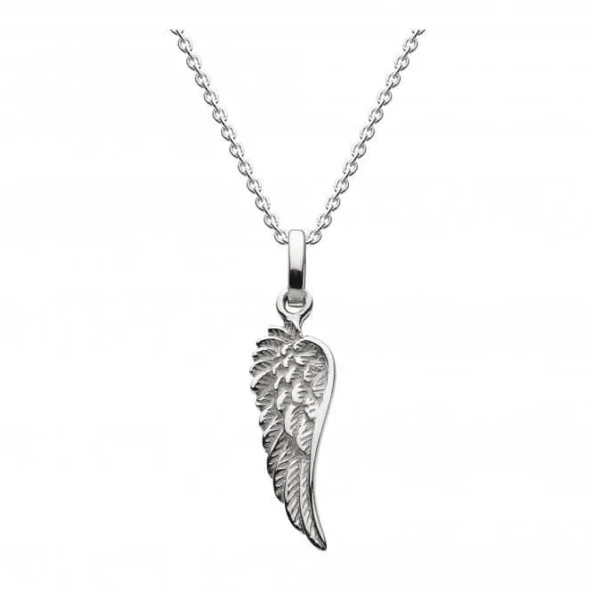 Dew Sterling Silver Small Wing Pendant 98113HP022