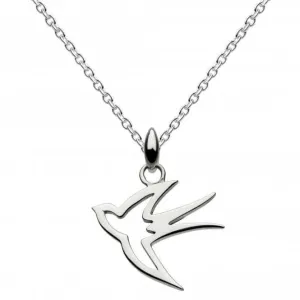 Dew Sterling Silver Swallow Pendant 9045HP014