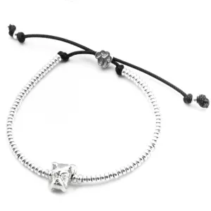 Dog Fever Sterling Silver Boxer Muzzle Bracelet