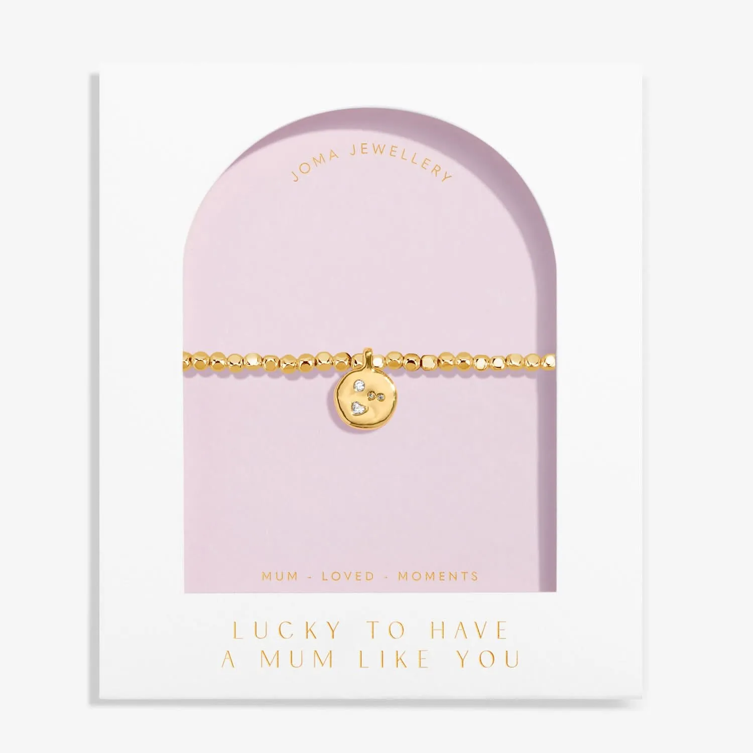 Dolce Vita Lucky To Have A Mum Like You Gold Plated Bracelet 8504