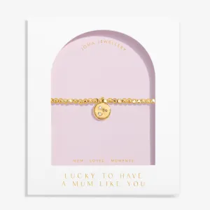 Dolce Vita Lucky To Have A Mum Like You Gold Plated Bracelet 8504