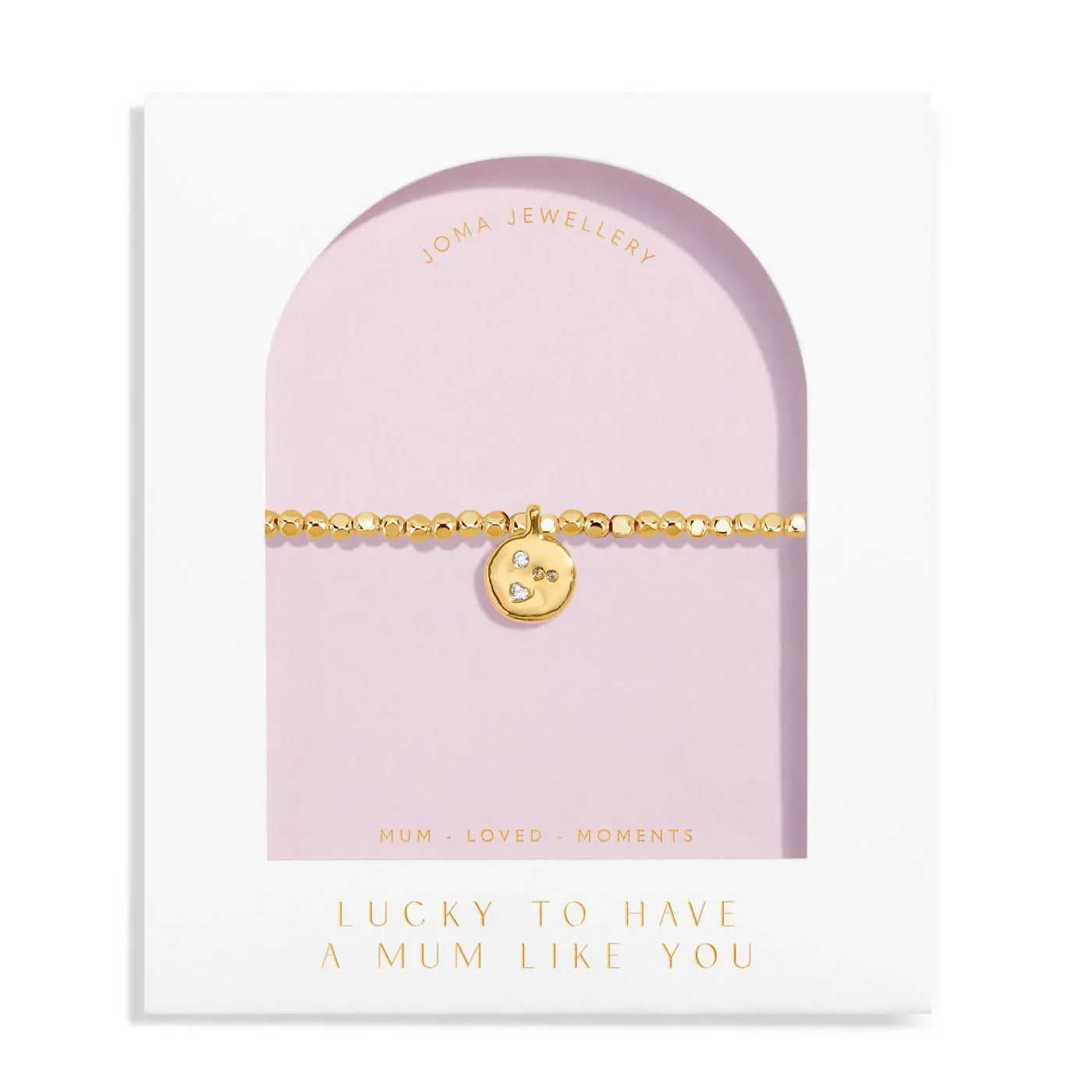 Dolce Vita Lucky To Have A Mum Like You Gold Plated Bracelet 8504