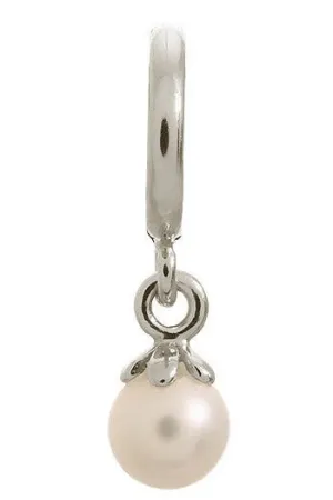 Endless Jewellery Charm Pearl Ball White Silver
