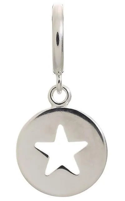 Endless Jewellery Charm Star Coin Silver
