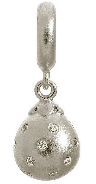 Endless Jewellery Charm Star Drop White Silver