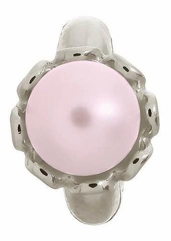 Endless Jewellery Sterling Silver Rose Pink Pearl Flower Charm D