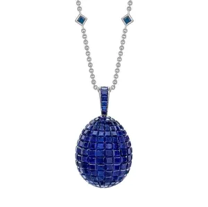 Faberge Treasures Mosaic Sapphire Pendant