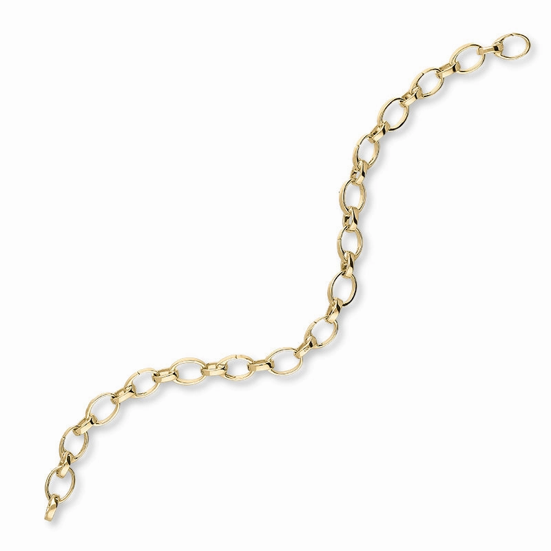 Faberge Treillage 18ct Yellow Gold Chain Bracelet For Charms