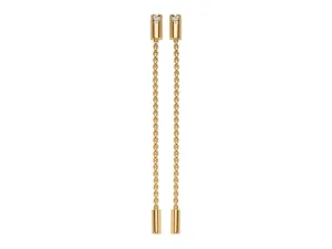 Fope Aria 18ct Yellow Gold 0.09ct Diamond Pendant Earrings