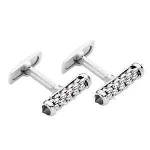 Fope Essentials 18ct White Gold Diamond Cufflinks