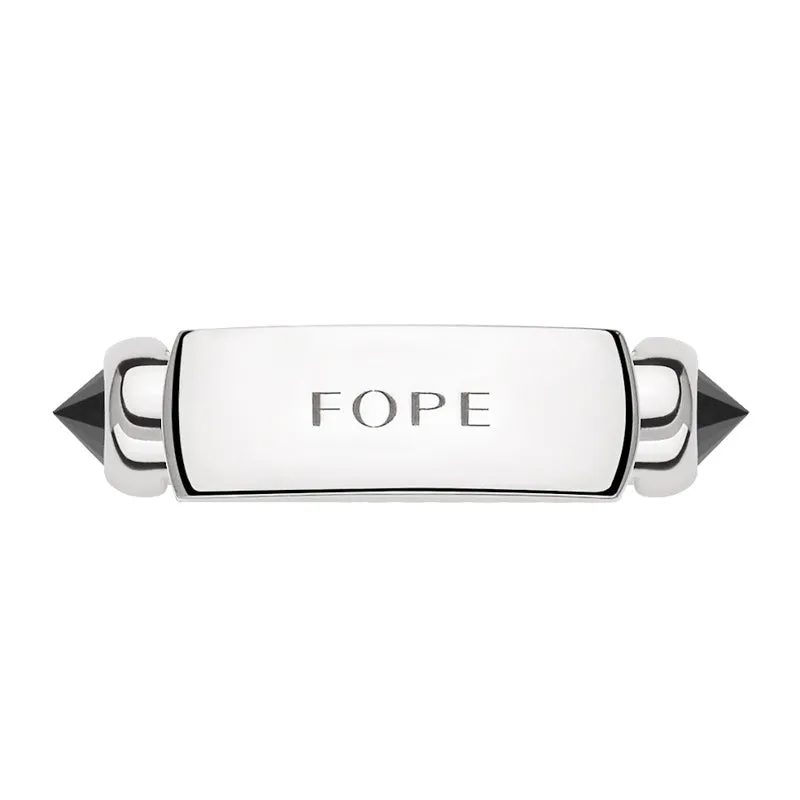 Fope Essentials 18ct White Gold Diamond Cufflinks