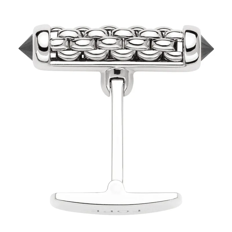 Fope Essentials 18ct White Gold Diamond Cufflinks