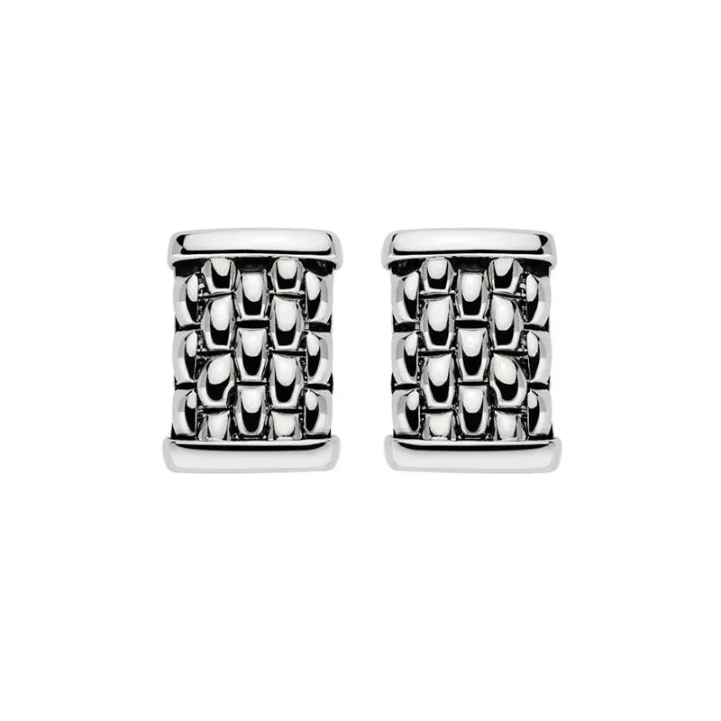 Fope Essentials 18ct White Gold Stud Earrings