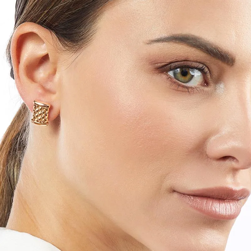 Fope Essentials 18ct White Gold Stud Earrings