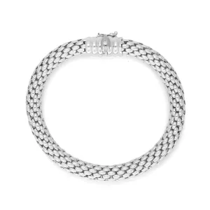 Fope Love Nest 18ct White Gold Bracelet