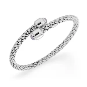 Fope SilverFope Ice Sterling Silver Amethyst Bracelet