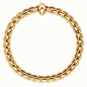 Fope Eka Anniversario 18ct Yellow Gold Bracelet