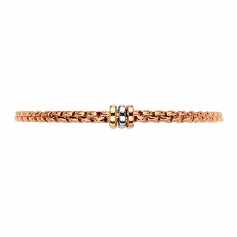 Fope Eka Tiny 18ct Rose Gold Bracelet