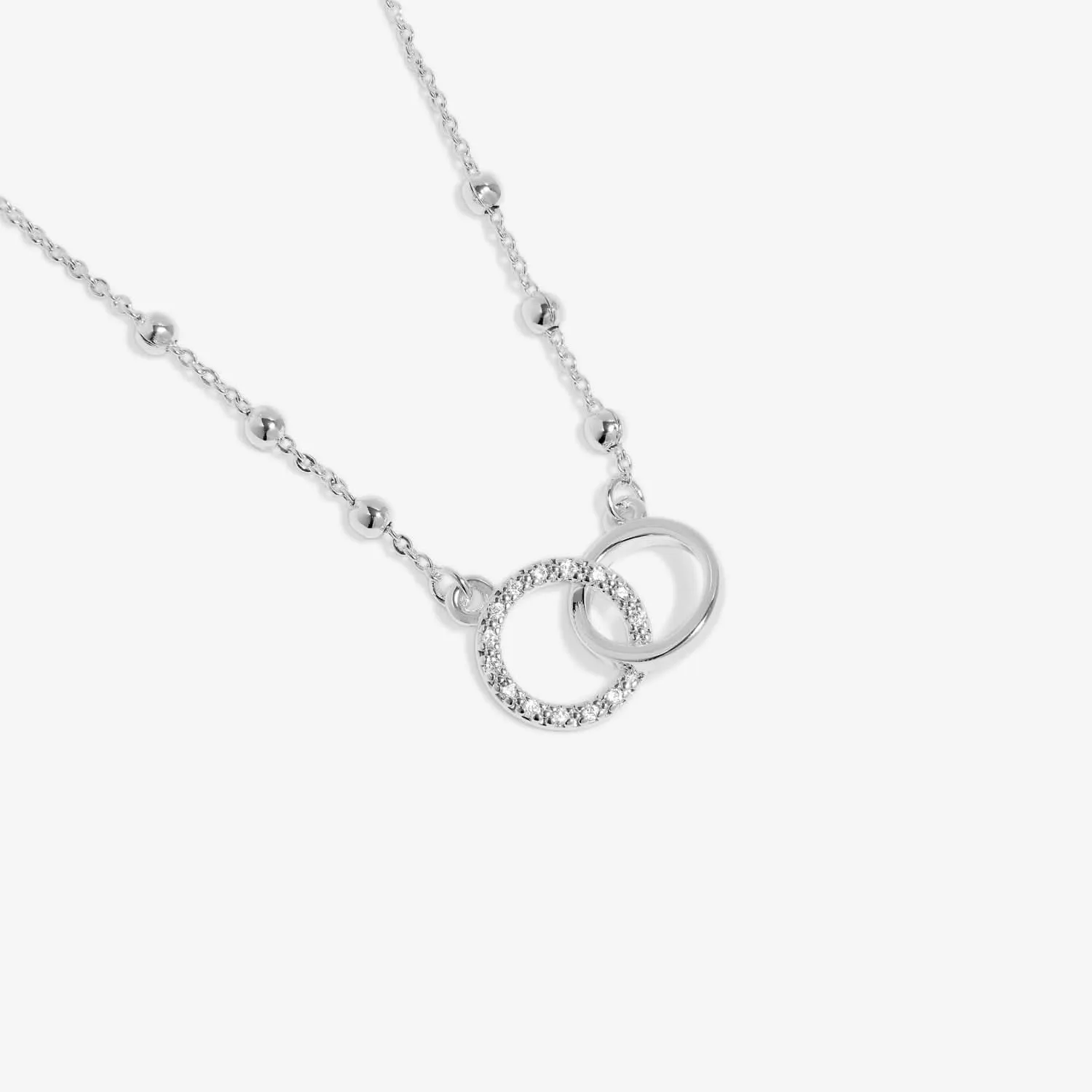 Forever Yours Forever Family Silver Plated Necklace 7489