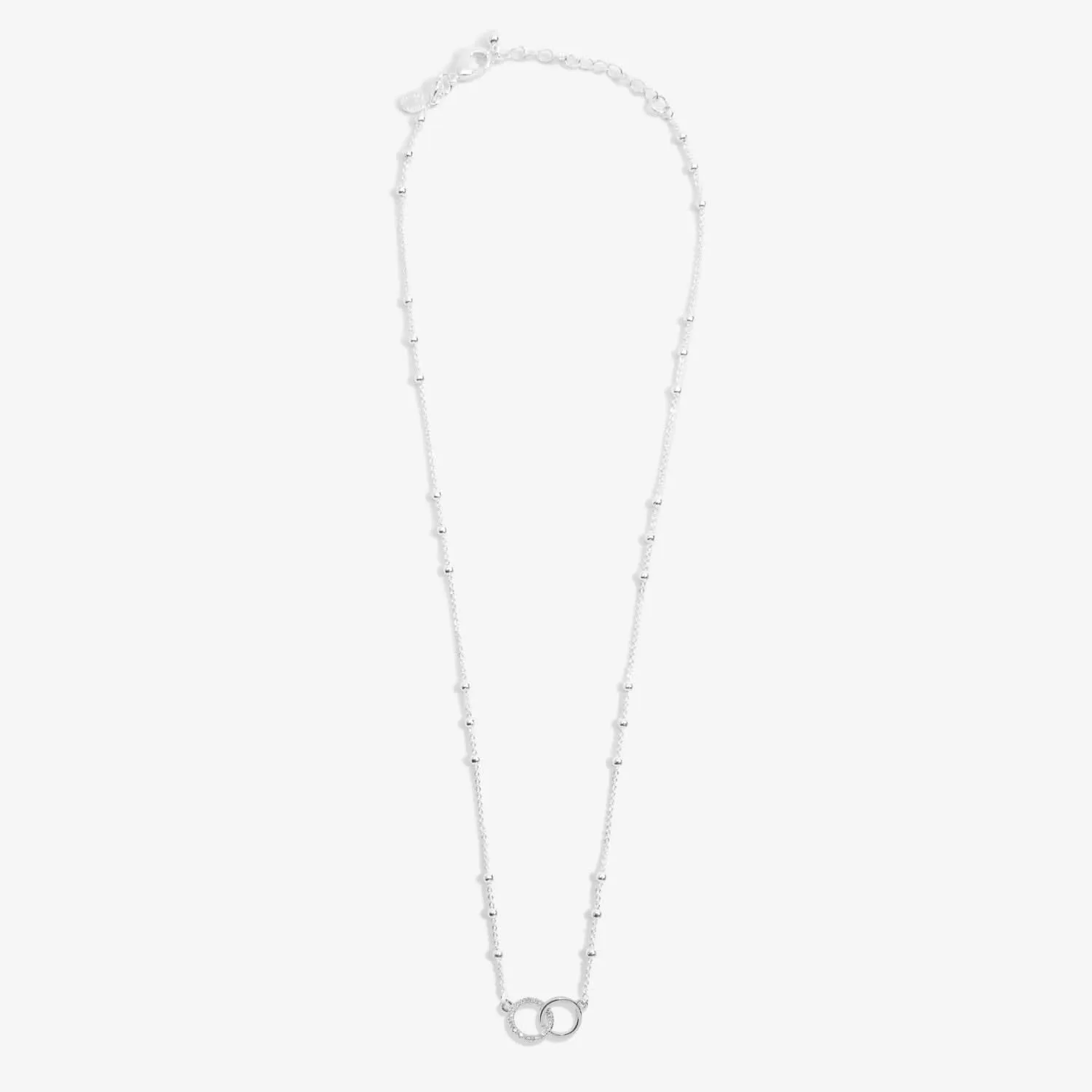 Forever Yours Forever Family Silver Plated Necklace 7489