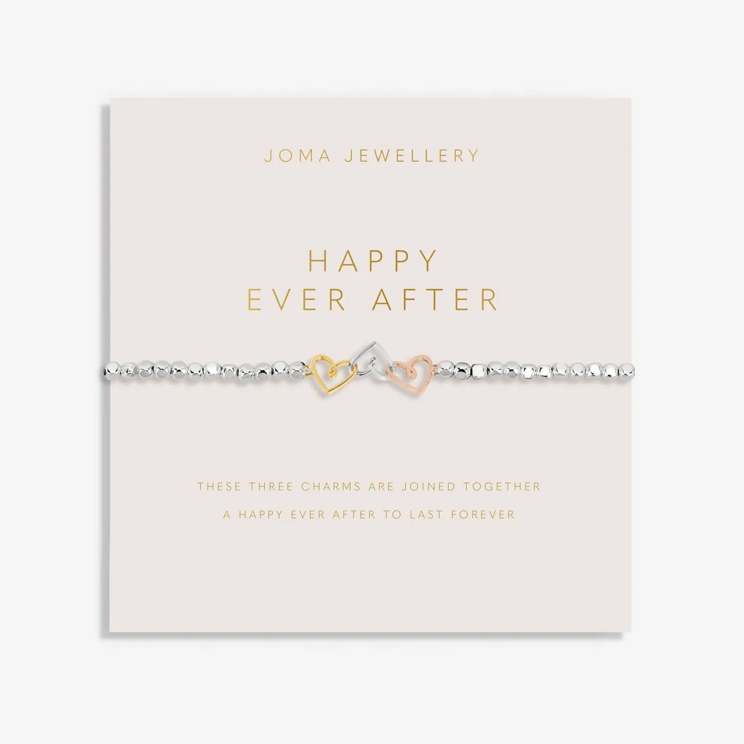 Forever Yours Happy Ever After Silver Bracelet 8284