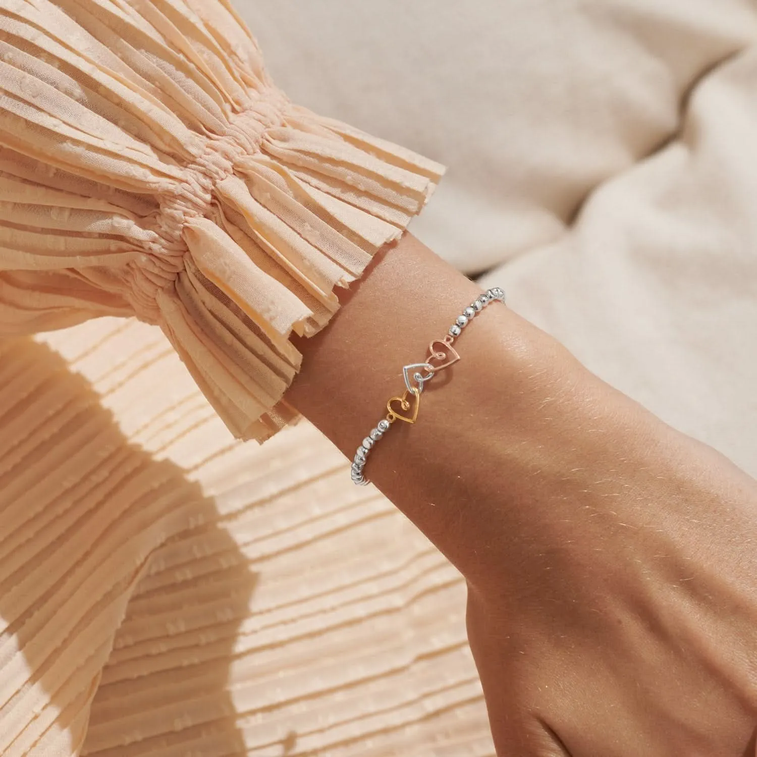 Forever Yours Happy Ever After Silver Bracelet 8284