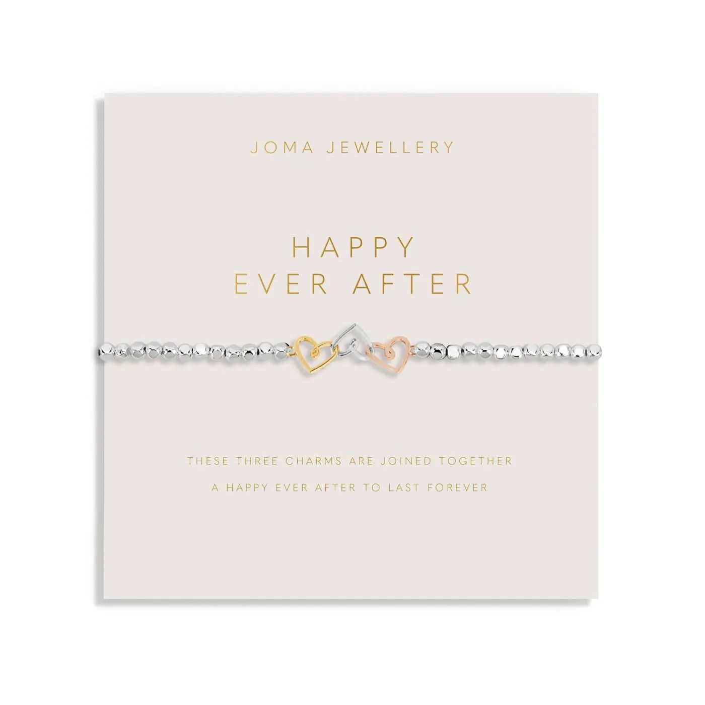 Forever Yours Happy Ever After Silver Bracelet 8284