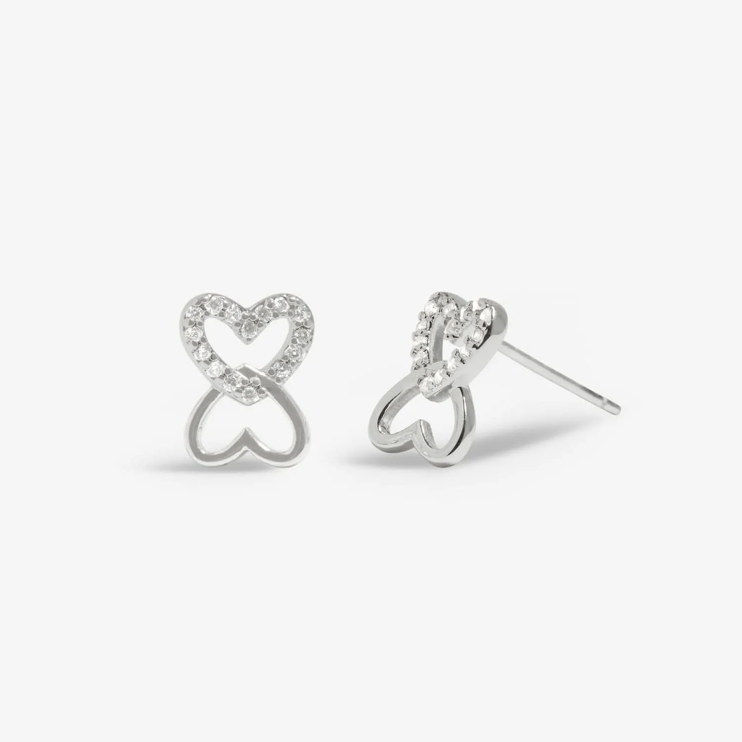 Forever Yours Just For You Birthday Girl Silver Plated Earrings 7505