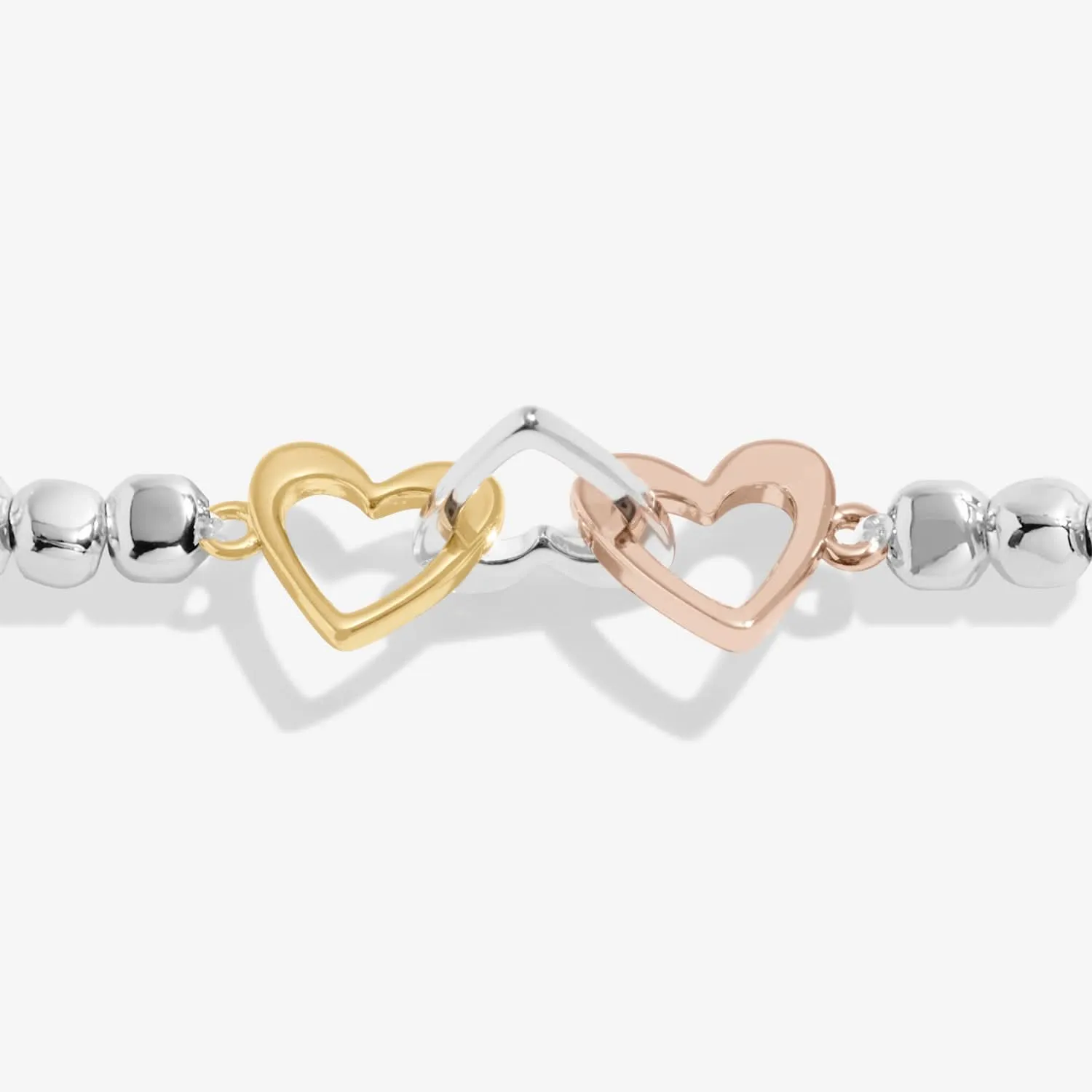 Forever Yours Thankful Grateful Blessed Silver Bracelet 8288