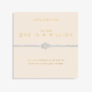 Forever Yours You Are One In A Million Silver 17.5cm Bracelet 6158