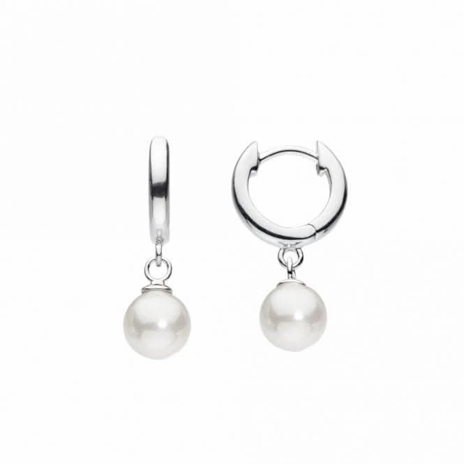 Fresh Water Pearl 11mm Hoop Earrings 57732FP