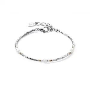 Freshwater Pearl White Silver Bracelet 1127/30-1417