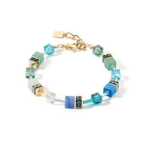 GeoCUBE Iconic Precious Green-Turquoise Bracelet 4905/30-0506