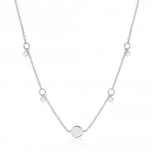 Geometry Drop Discs Necklace N005-03H