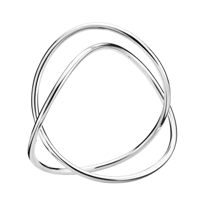 Georg Jensen Alliance Sterling Silver Bangle