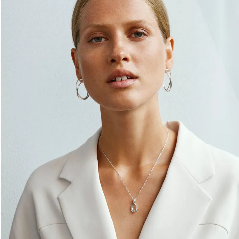 Georg Jensen Infinity Sterling Silver Necklace