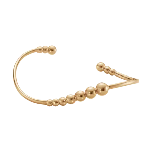 Georg Jensen Moonlight Grapes 18ct Rose Gold Wave Torc Bangle