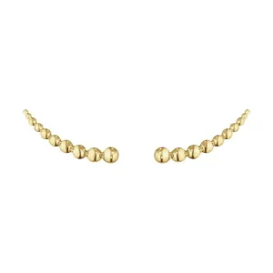 Georg Jensen Moonlight Grapes 18ct Yellow Gold Climber Earrings